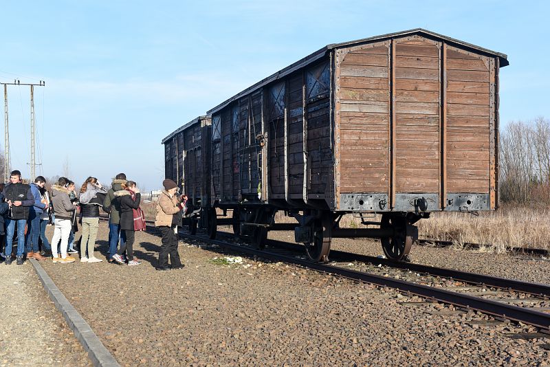 Visite du camp d'Auschwitz