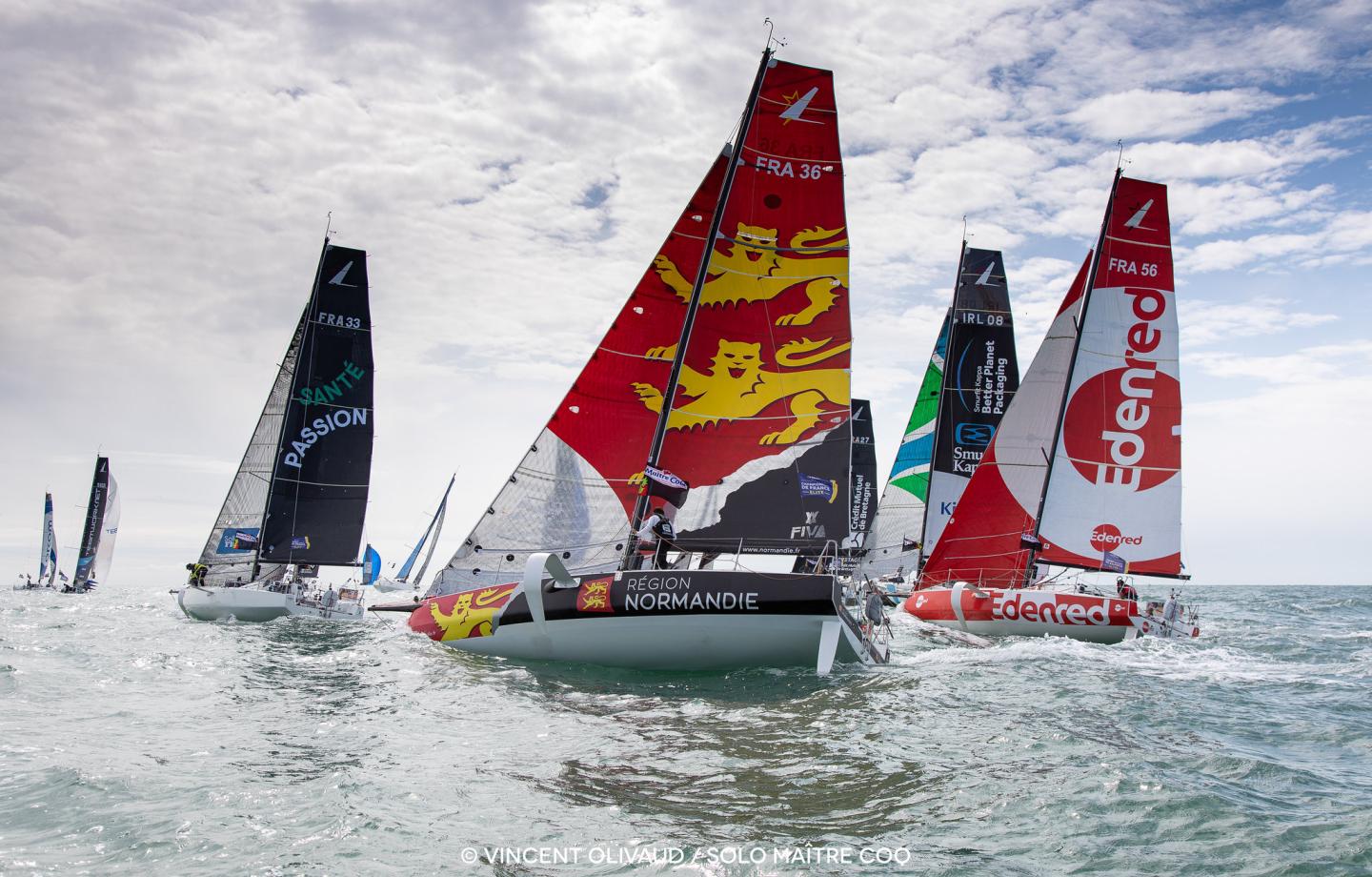 Départ de la Solo Maître Coq ©Vincent Olivaud