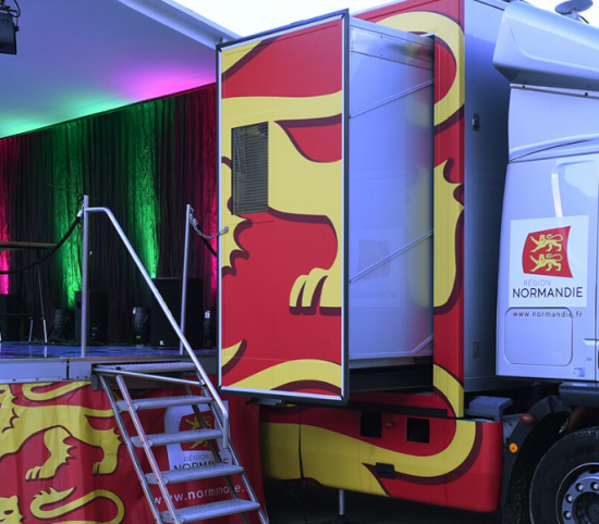 Cars Podium à réserver Région Normandie