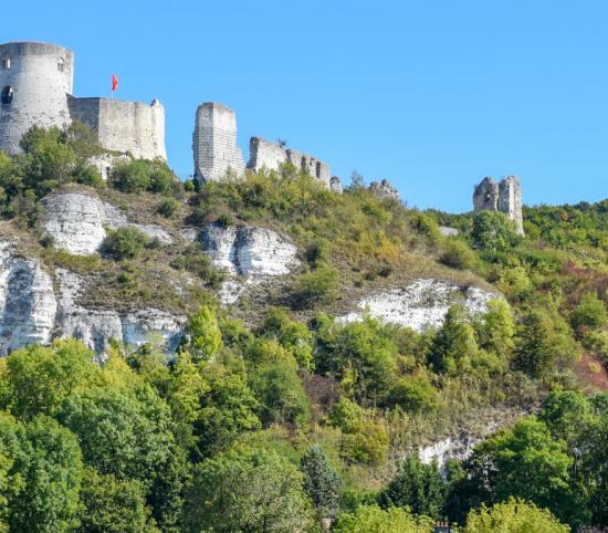 Château Gaillard, vallée de la Seine