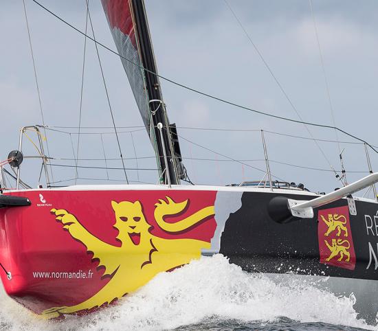 Alexis Loison, skipper de la Région Normandie