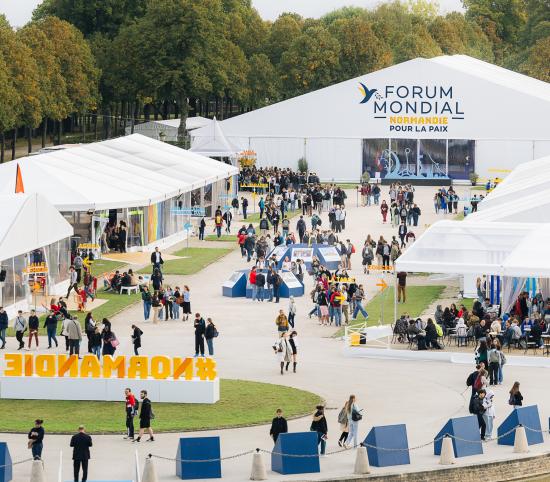 Forum mondial Normandie pour la paix 2023