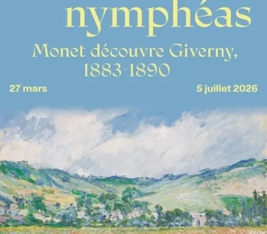 Exposition avant les nymphéas 