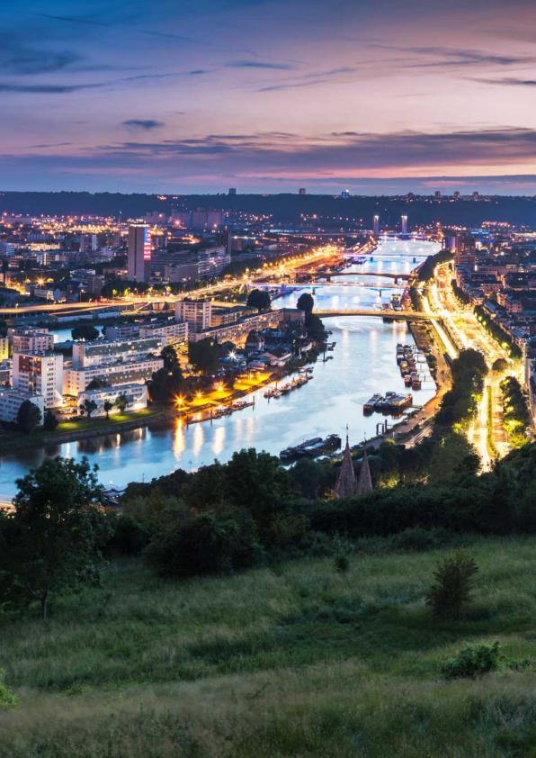 Vue sur Rouen @Adobe Stock