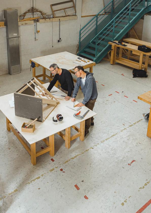 Guillaume Audirac et son formateur