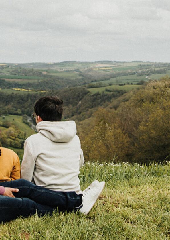 Point de vue sur la Suisse normande