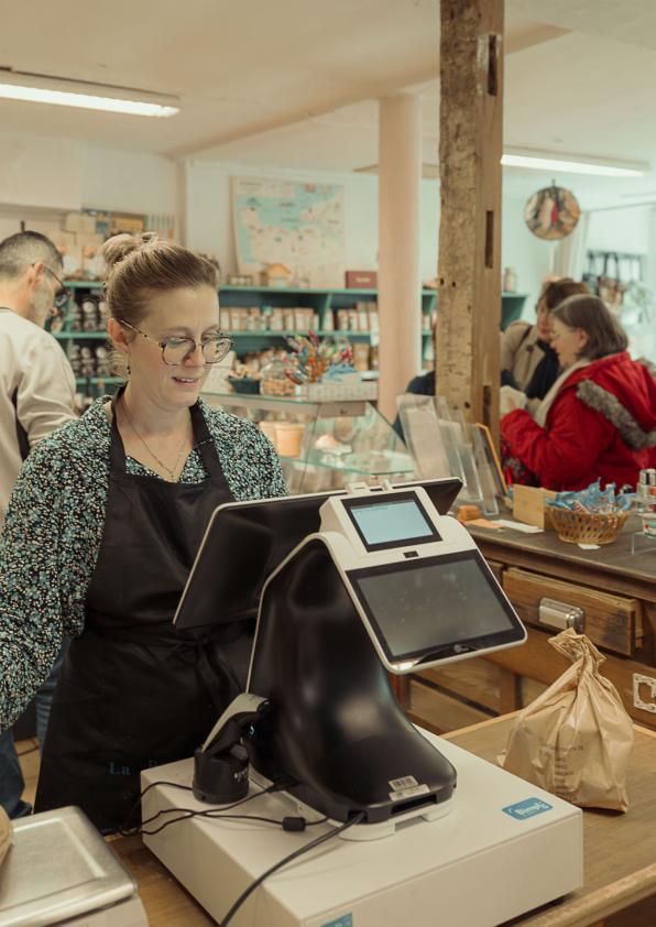 Epicerie-cantine La petite surface, Vexin-sur-Epte_Photo Pierre Galliot/Région Normandi